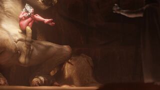 ZMSFM Ahsoka and Rancor (Sith Version)