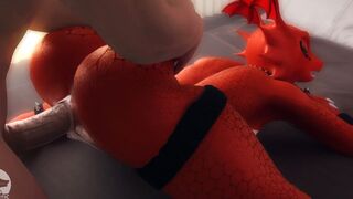 Fem Guilmon Hard Training [Furromantic]