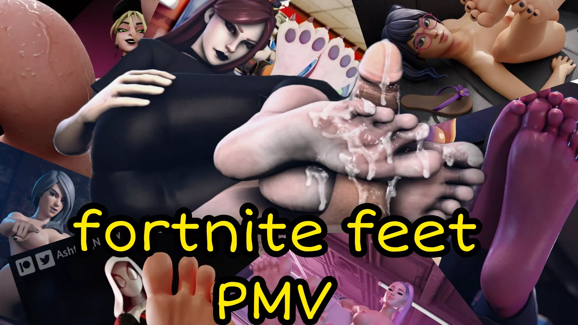 Fortnite footjob porn