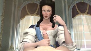 catherine ii of russia gives a handjob