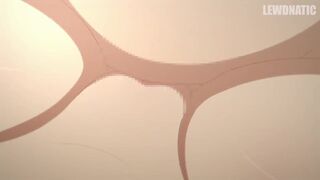 Ayaka creampied on the floor POV