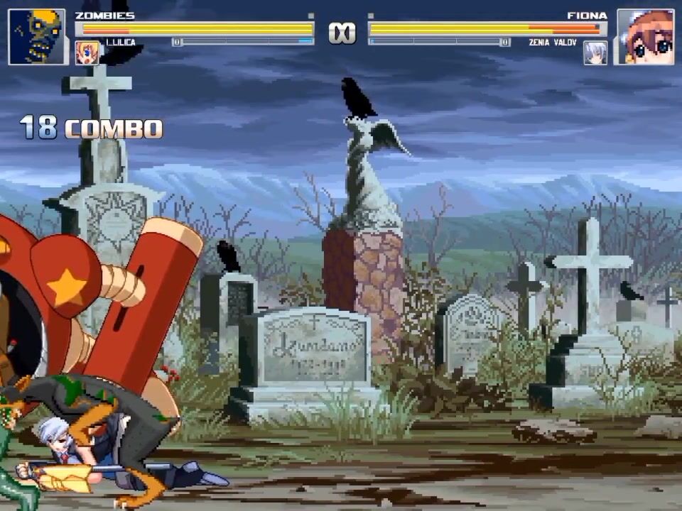 Arcana Hearts Vs Zombies Dogs Monsters P2