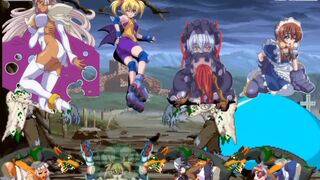 Arcana Hearts vs Zombies Dogs Monsters P3