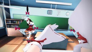 [Krag] Reimu POV strip dance