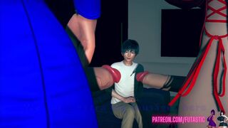 Futa Nico Robin and Boa Hancock Fuck a Guy (DEMO)