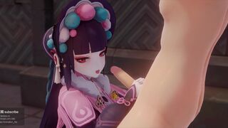 Yun Jin handjob [Akt]