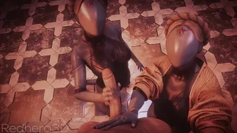 [4K] The Twins (Atomic Heart) Ballerina [Redhero3D]