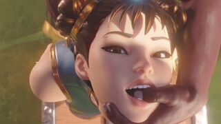 Chun Li Blacked [Threedust]