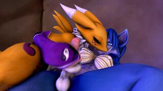 Renamon x Krystal