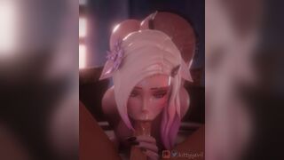 Kda Ahri Blowjob [KittyyEvil]