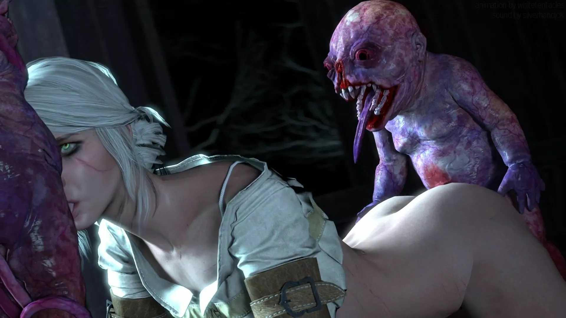 Ciri and Botchling [whitetentaclesfm]