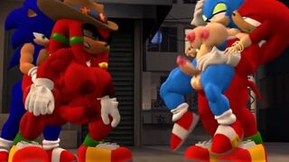 Sonic and Knuckles Gender Bender [blackchaos64]