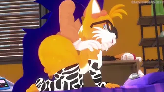 Sonic fucking Nerd Tails With Sound [Leviantan581re]