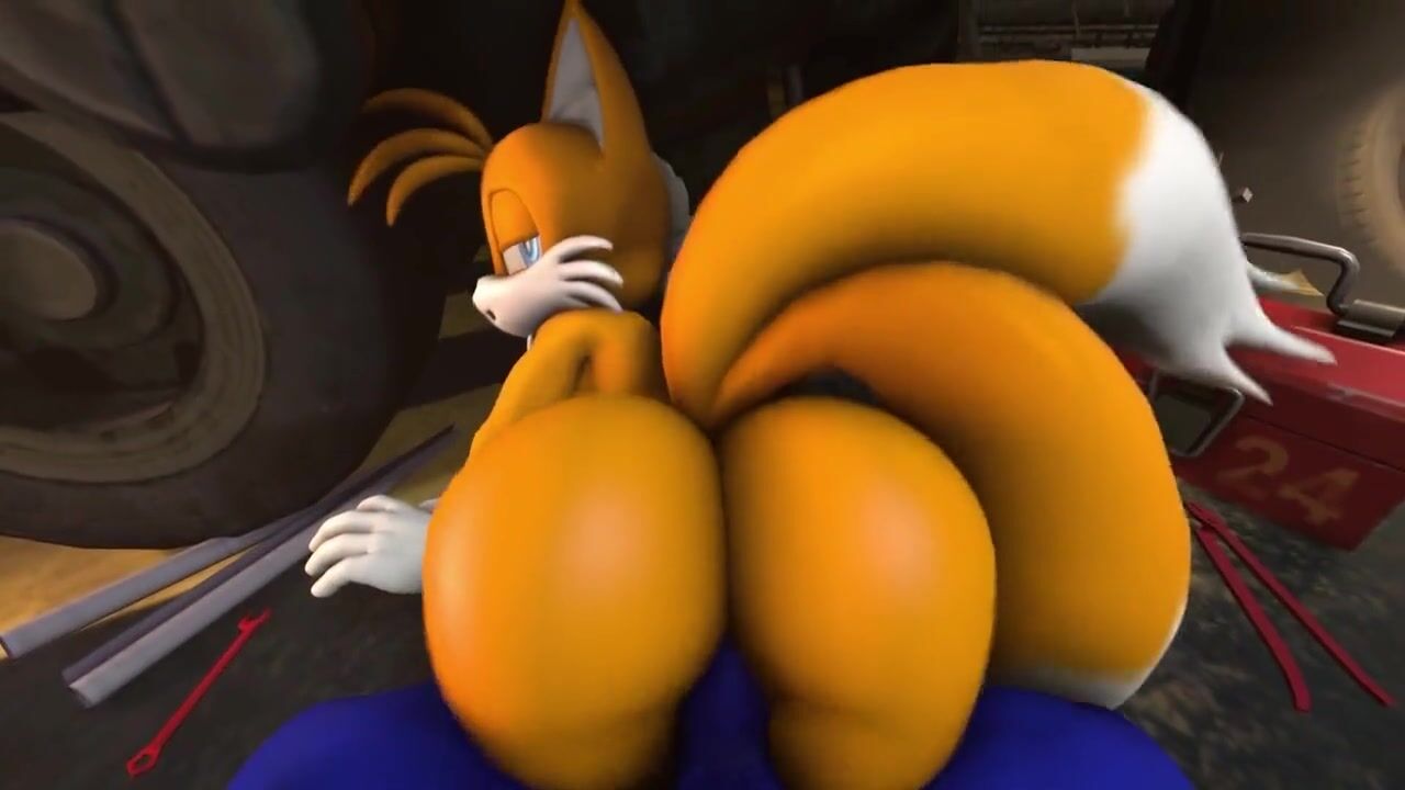 Thordersfm - Tails Booty ride on Sonic's cock