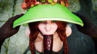 Garlick Gagging - Part 1 (Black) [Sharlean Tails]