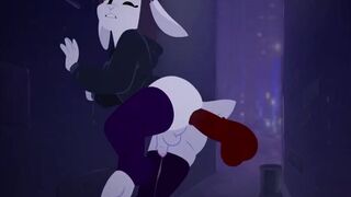 white rabbit being penetrated (audio)