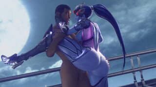 Widowmaker Rooftop Backdoor (Blacked) [4K] [Bewyx]