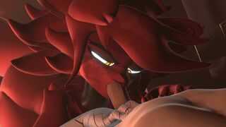 FEXA MAKE BLOWJOB - ANIMATION №7 - Rabbdo