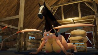 Horse breeds Charizard [ZoidAnimations]