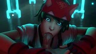 Kiriko BlowJob [ArawAraw]