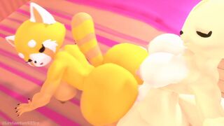 Fenneko fucking Retsuko with sound - [Leviantan581re]