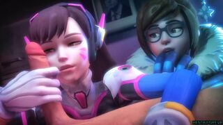 Runaway - Two Girls+,3some,4some - Blender SFM HMV PMV