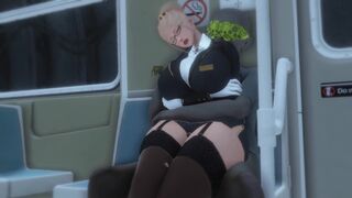 Falling asleep on the train is dangerous