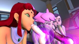 (Eigh)TeenTitans blowjob