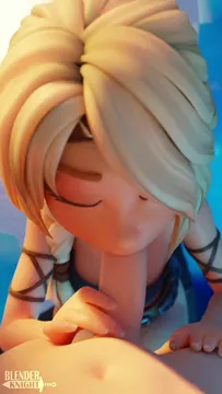 Astrid Blowjob (Sound) - Blender Knight