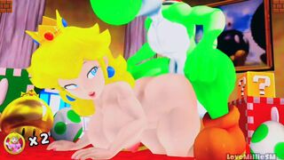 princess peach x yoshi [LoveMillieSM]