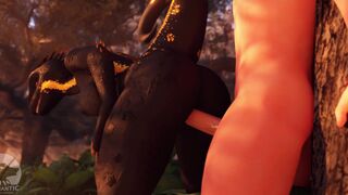 Indoraptor Doggystyle - Furromantic