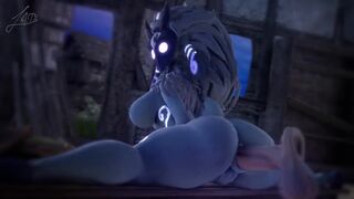 Lamb Doggystyle Splits - AdrianDustRed