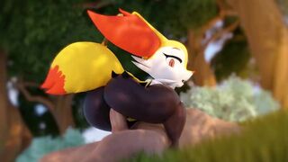 Braixen Cowgirl - AdrianDustRed
