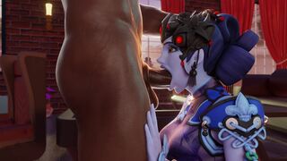 Widowmaker Gag Reflex [Blacked][Blacklilly][SaveAss]