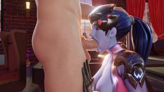 Widowmaker Gag Reflex [White][Suit][SaveAss]