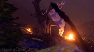 Lara gets fucked by a futa centaur [Lewddokkae]