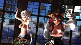 Hi-Fi Raver Unryuu and Kongou (Kuro@Vov)