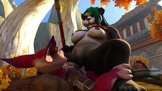 Panda ride [AubregAnimations]