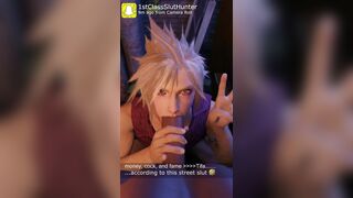 Femboy Cloud Strife seems to value some things a lot more than others