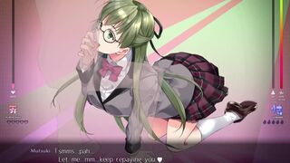 Succubus Academia Mutsuki Licking Handjob