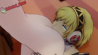 Aigis Worships Kotone's Ass