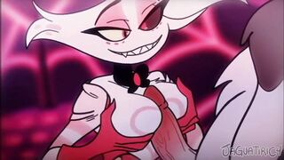 Angel Dust's Titjob (Jaguatiric4)