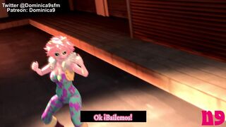 Mina and Ochaco vs Nomus_ Sub Español