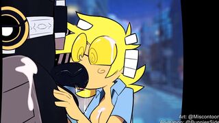 Owlgirl Blowjob [Beachside Bunnies + Miscontoon]