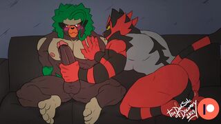 Incineroar x Rillaboom