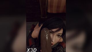 Tifa Lockhart Special Monterey Part 2 [X3D][Blacked][4K]