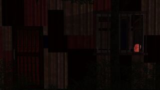 A woman disciplined by an older man