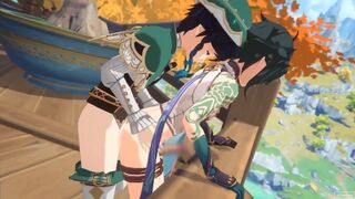 Aether see Venti and Xiao