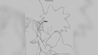 Creamed blowjob ~