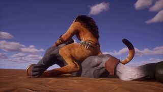 Kral loves riding cock (Gay)